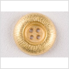 Metal 4-Hole Button – 36L/23mm – Gold Gathers Etched Rim Metal 4-Hole Button – 36L/23mm – Gold Gathers Etched Rim