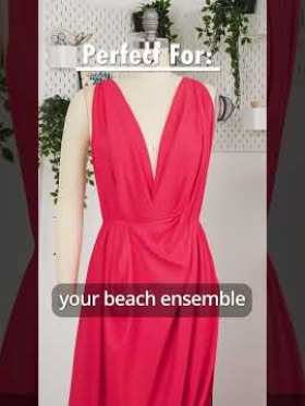 Recycled Polyester Swim Trunk Fabric – Coral – Mood Exclusive Malibu Collection Recycled Polyester Swim Trunk Fabric – Coral – Mood Exclusive Malibu Collection