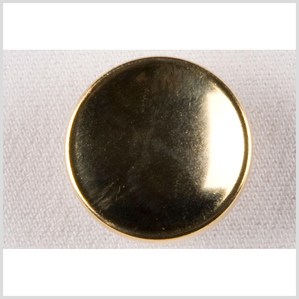 Metal Shank Back Button – 40L/25.5mm – Shiny Gold with Narrow Rim Metal Shank Back Button – 40L/25.5mm – Shiny Gold with Narrow Rim