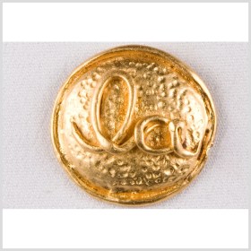 Gold Metal Coat Button – 54L/34mm Gold Metal Coat Button – 54L/34mm
