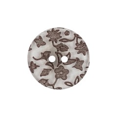 Clear Brown Plastic Button – 36L/23mm Clear Brown Plastic Button – 36L/23mm