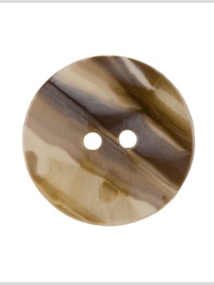 Ivory Brown Plastic Button – 30L/19mm Ivory Brown Plastic Button – 30L/19mm