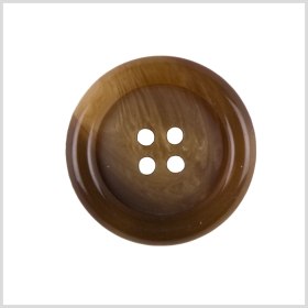 Light Brown Plastic Button – 28L/18mm Light Brown Plastic Button – 28L/18mm