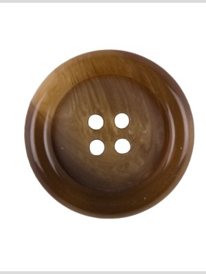 Light Brown Plastic Button – 36L/23mm Light Brown Plastic Button – 36L/23mm
