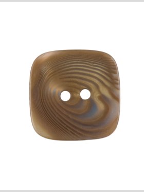 Brown/Turquoise Plastic Coat Button – 44L/28mm Brown/Turquoise Plastic Coat Button – 44L/28mm