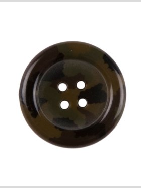 Green Black Plastic Coat Button – 44L/28mm Green Black Plastic Coat Button – 44L/28mm