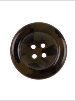 Green Black Plastic Coat Button – 44L/28mm Green Black Plastic Coat Button – 44L/28mm