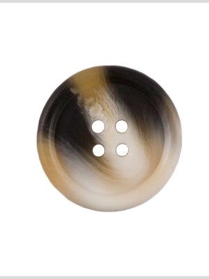 Ivory Brown Plastic Button – 40L/25.5mm Ivory Brown Plastic Button – 40L/25.5mm