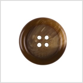 Brown Plastic Button – 44L/28mm Brown Plastic Button – 44L/28mm