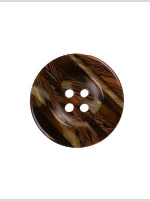Brown, Beige and Orange Striped Plastic Button – 36L/23mm Brown, Beige and Orange Striped Plastic Button – 36L/23mm