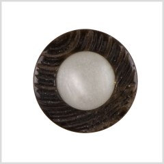 Ivory Brown Plastic Button – 48L/30.5mm Ivory Brown Plastic Button – 48L/30.5mm
