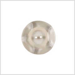 Plastic 2-Hole Button – 36L/23mm – Clear and White Ring Plastic 2-Hole Button – 36L/23mm – Clear and White Ring