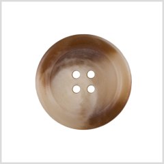 Plastic 4-Hole Button – 44L/28mm – Light Brown and Cream Swirls Plastic 4-Hole Button – 44L/28mm – Light Brown and Cream Swirls