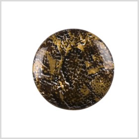 Plastic Shank Back Button – 44L/28mm – Brown and Golden Yellow Snakeskin Abstraction Plastic Shank Back Button – 44L/28mm – Brown and Golden Yellow Snakeskin Abstraction