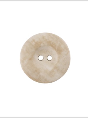 Plastic 2-Hole Button – 32L/20mm – Light Beige Distressed Plastic 2-Hole Button – 32L/20mm – Light Beige Distressed