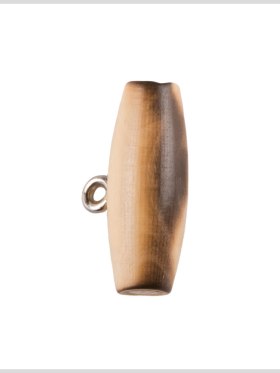 Wood Toggle Button – 44L/28mm – Distressed Natural Wood Toggle Button – 44L/28mm – Distressed Natural