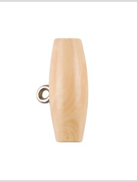Wood Toggle Button – 44L/28mm – Light Natural Wood Toggle Button – 44L/28mm – Light Natural