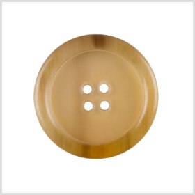 Beige Horn Coat Button – 48L/30.5mm Beige Horn Coat Button – 48L/30.5mm
