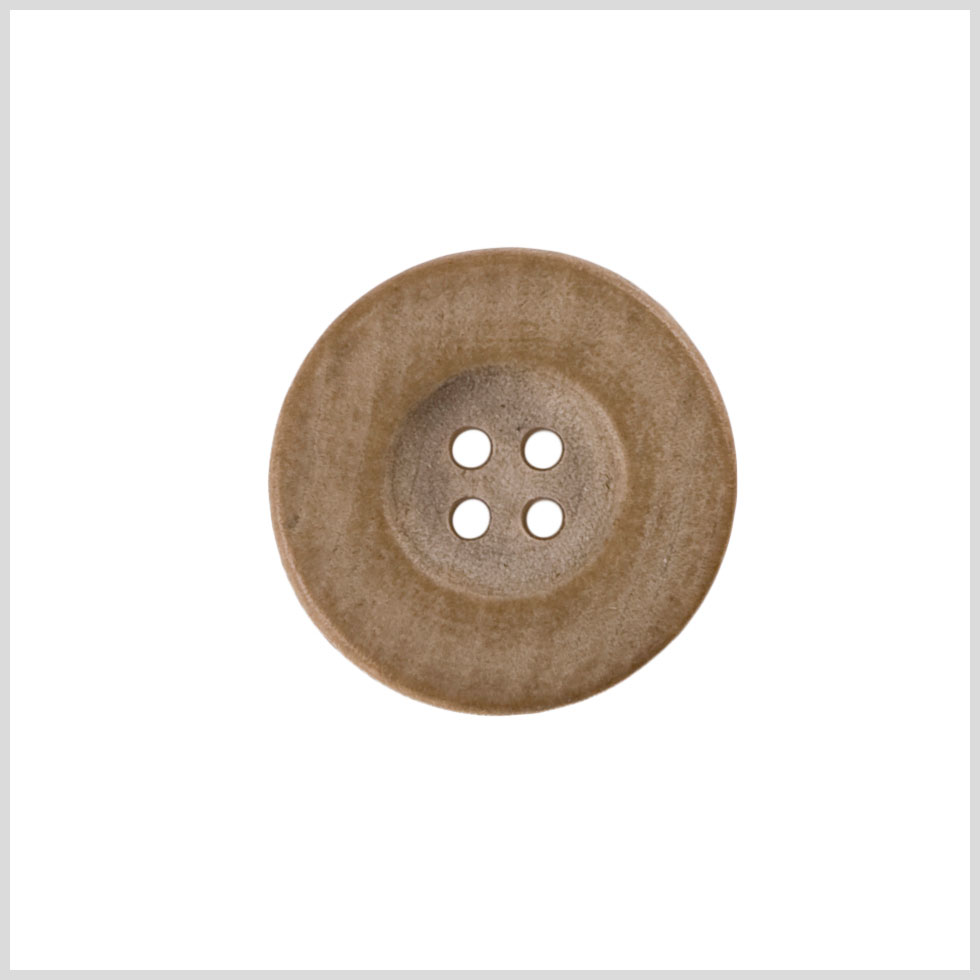 Plastic 4-Hole Button – 36L/23mm – Distressed Beige Flat Wide Rim Plastic 4-Hole Button – 36L/23mm – Distressed Beige Flat Wide Rim
