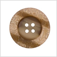 Rust Plastic Button – 32L/20mm Rust Plastic Button – 32L/20mm