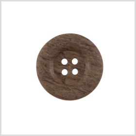 Brown Wood Button – 36L/23mm Brown Wood Button – 36L/23mm