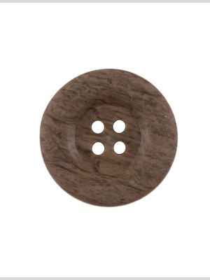 Brown Wood Button – 36L/23mm Brown Wood Button – 36L/23mm