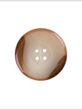 Plastic 4-Hole Button – 36L/23mm – Warm Brown and Cream Swirls Plastic 4-Hole Button – 36L/23mm – Warm Brown and Cream Swirls