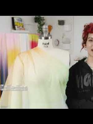 Ombre Stripes Shadow Tulle – Pastel Rainbow Ombre Stripes Shadow Tulle – Pastel Rainbow