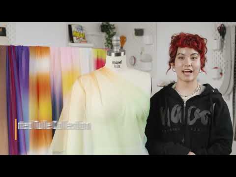 Ombre Stripes Shadow Tulle – Rainbow Ombre Stripes Shadow Tulle – Rainbow