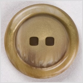 Plastic 2-Hole Button – 44L/28mm – Gold Shimmer Square Holes Plastic 2-Hole Button – 44L/28mm – Gold Shimmer Square Holes