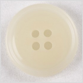 Plastic 4-Hole Button – 32L/20mm – Ivory Plastic 4-Hole Button – 32L/20mm – Ivory