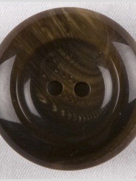 Plastic 2-Hole Button – 36L/23mm – Dark Brown and Taupe Swirls Plastic 2-Hole Button – 36L/23mm – Dark Brown and Taupe Swirls
