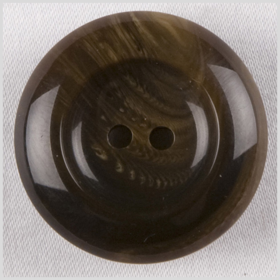 Plastic 2-Hole Button – 36L/23mm – Dark Brown and Taupe Swirls Plastic 2-Hole Button – 36L/23mm – Dark Brown and Taupe Swirls