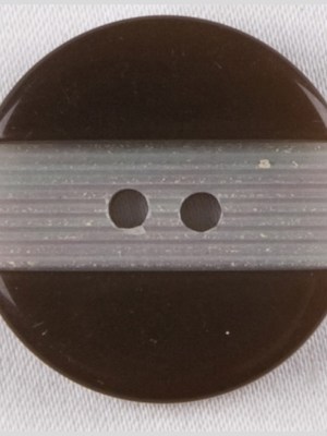 Plastic 2-Hole Button – 36L/23mm – Dark Brown Engraved Ribbing Stripe Plastic 2-Hole Button – 36L/23mm – Dark Brown Engraved Ribbing Stripe