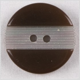 Plastic 2-Hole Button – 36L/23mm – Dark Brown Engraved Ribbing Stripe Plastic 2-Hole Button – 36L/23mm – Dark Brown Engraved Ribbing Stripe