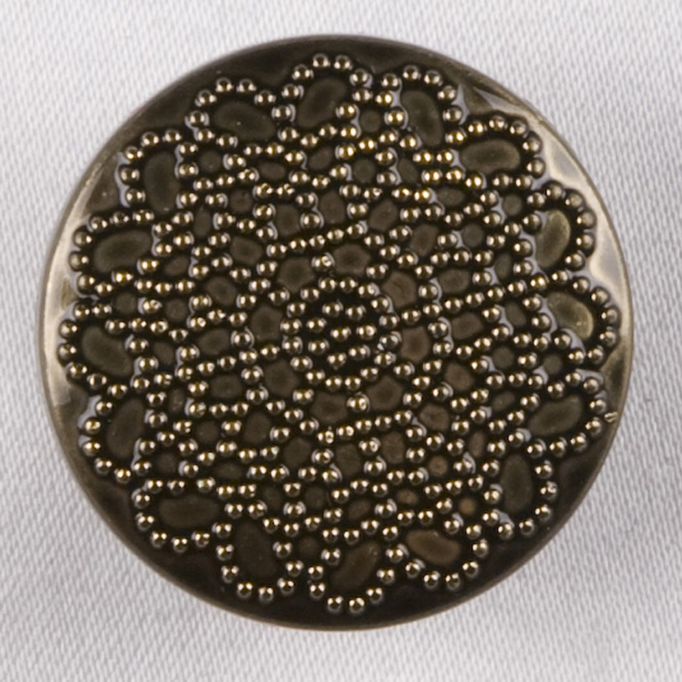 Rust Plastic Button – 36L/23mm Rust Plastic Button – 36L/23mm