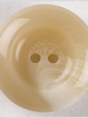 Plastic 2-Hole Button – 32L/20mm – Beige and White Swirl Rolled Rim Plastic 2-Hole Button – 32L/20mm – Beige and White Swirl Rolled Rim