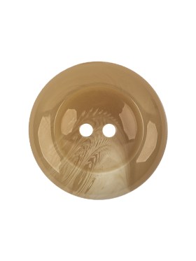Beige and White Swirl Rolled Rim 2-Hole Plastic Button – 35L/22mm Beige and White Swirl Rolled Rim 2-Hole Plastic Button – 35L/22mm