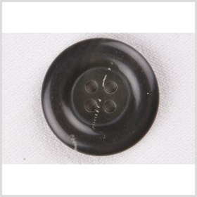 Plastic 4-Hole Button – 28L/18mm – Dark Gray and White Streak Plastic 4-Hole Button – 28L/18mm – Dark Gray and White Streak