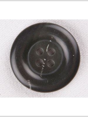 Plastic 4-Hole Button – 28L/18mm – Dark Gray and White Streak Plastic 4-Hole Button – 28L/18mm – Dark Gray and White Streak