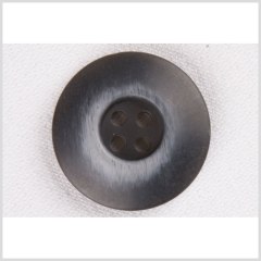 Plastic 4-Hole Button – 32L/20mm – Dark Gray and White Mottled Wide Flat Rim Plastic 4-Hole Button – 32L/20mm – Dark Gray and White Mottled Wide Flat Rim