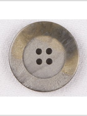 Plastic 4-Hole Button – 32L/20mm – Gray Shimmer and Gold Glitter Swirl Plastic 4-Hole Button – 32L/20mm – Gray Shimmer and Gold Glitter Swirl
