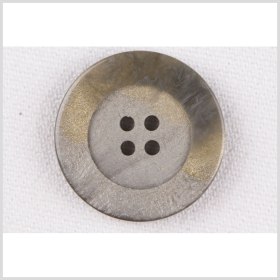 Plastic 4-Hole Button – 36L/23mm – Gray Shimmer and Gold Glitter Swirl Plastic 4-Hole Button – 36L/23mm – Gray Shimmer and Gold Glitter Swirl
