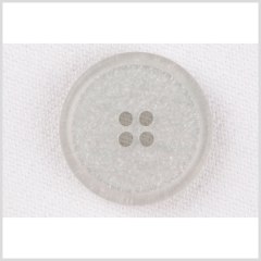 Plastic 4-Hole Button – 20L/12.5mm – Light Gray and Silver Glitter Plastic 4-Hole Button – 20L/12.5mm – Light Gray and Silver Glitter