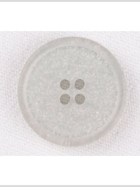 Plastic 4-Hole Button – 24L/15mm – Light Gray and Silver Glitter Plastic 4-Hole Button – 24L/15mm – Light Gray and Silver Glitter