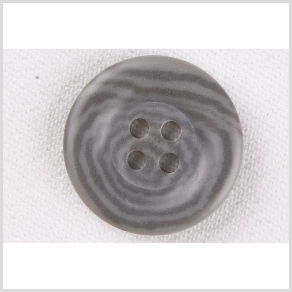 Plastic 4-Hole Button – 36L/23mm – Dark and Light Gray Spiral Plastic 4-Hole Button – 36L/23mm – Dark and Light Gray Spiral