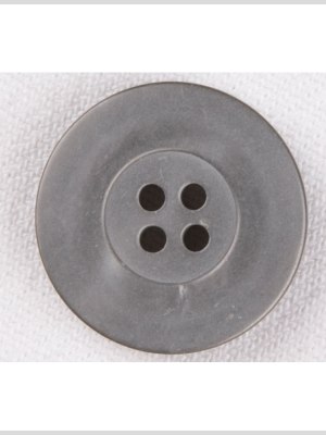 Plastic 4-Hole Button – 36L/23mm – Slate Gray Plastic 4-Hole Button – 36L/23mm – Slate Gray