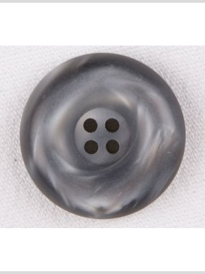 Plastic 4-Hole Button – 36L/23mm – Gray Shimmer Swirl Tire Rim Plastic 4-Hole Button – 36L/23mm – Gray Shimmer Swirl Tire Rim