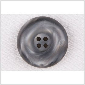 Plastic 4-Hole Button – 36L/23mm – Gray Shimmer Swirl Tire Rim Plastic 4-Hole Button – 36L/23mm – Gray Shimmer Swirl Tire Rim