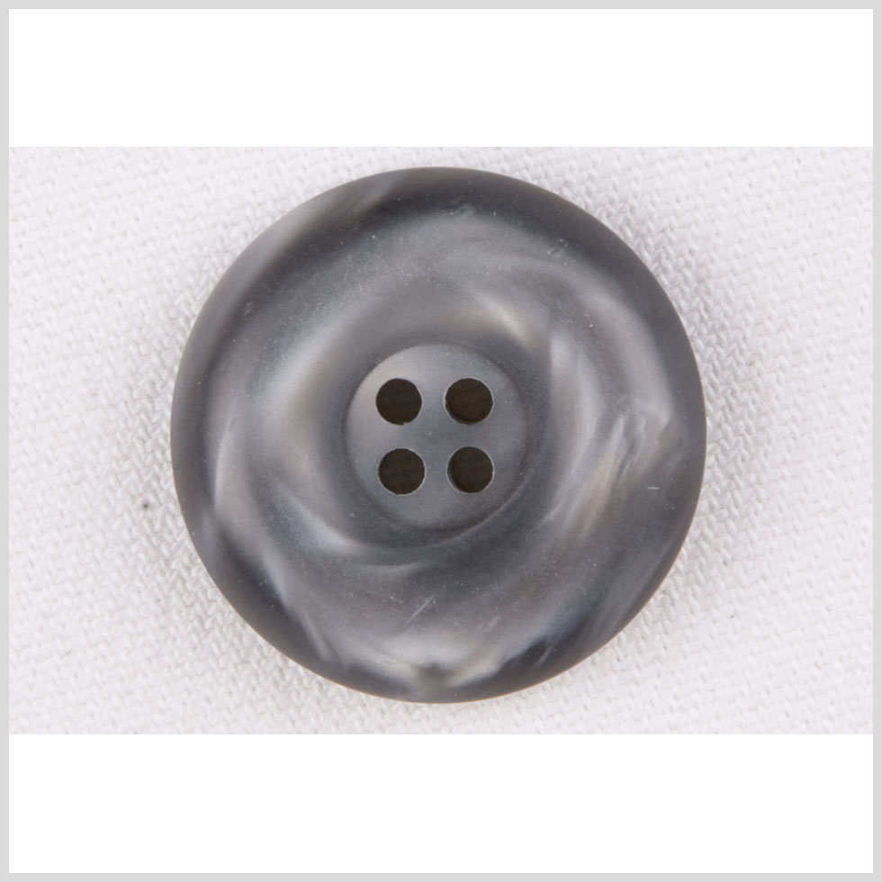 Plastic 4-Hole Button – 40L/25.5mm – Gray Shimmer Swirl Tire Rim Plastic 4-Hole Button – 40L/25.5mm – Gray Shimmer Swirl Tire Rim